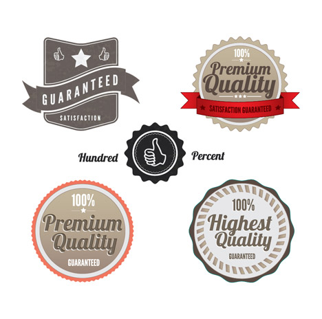 Free Vector Vintage Labels