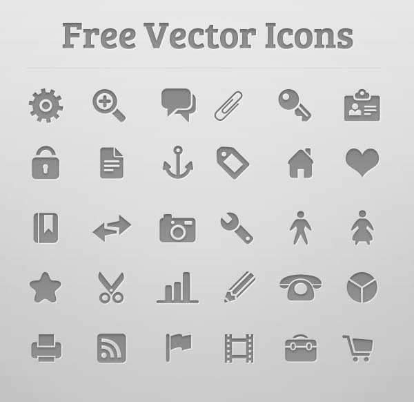 Free Vector Web Icons