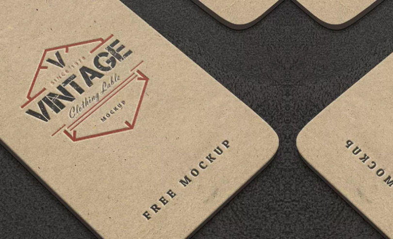 Free Vintage Photoshop Labels