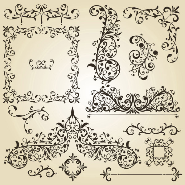 Free Vintage Vector Borders and Frames Free Vintage Vector Borders and Frames