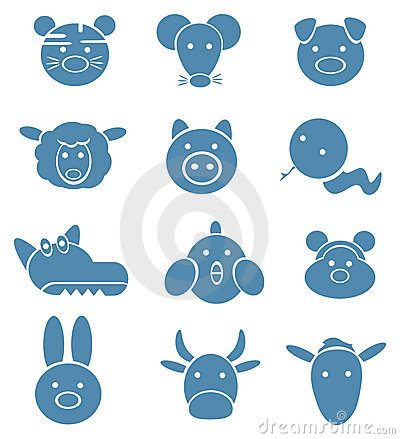 Funny Cute Animal Icons