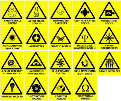 12 Funny Warning Icons Images