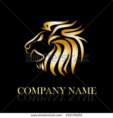 Golden Lion Vector