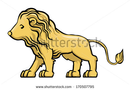 Golden Lions Mascot