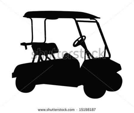 Golf Cart Clip Art Vector