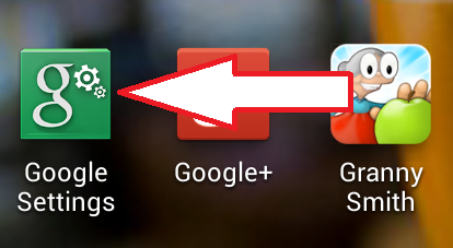 Google Android Settings Icon