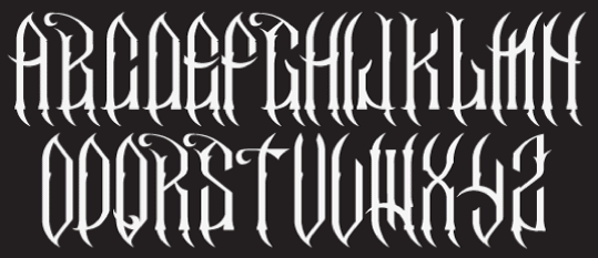 Gothic Fonts