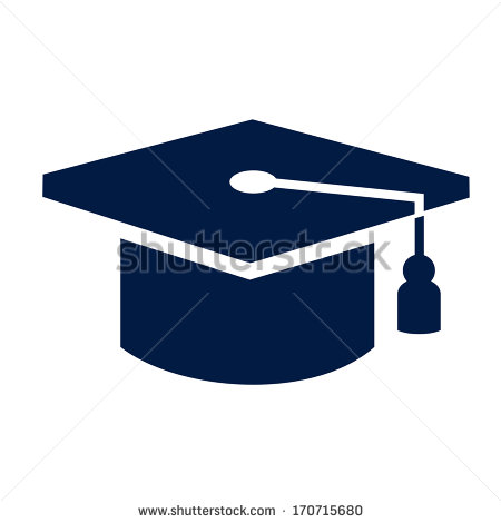 Graduation Cap Icon Vector