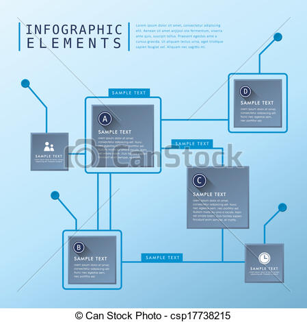 Graphic Flow Chart Infographic