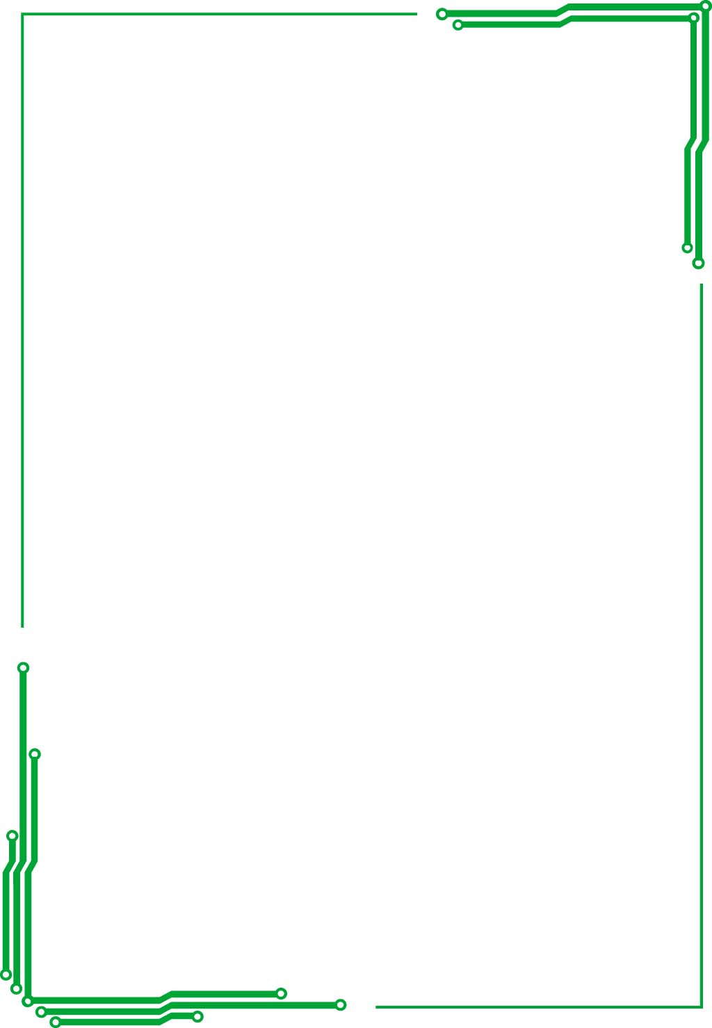 Green Ribbon Border Vector Green Ribbon Border Vector