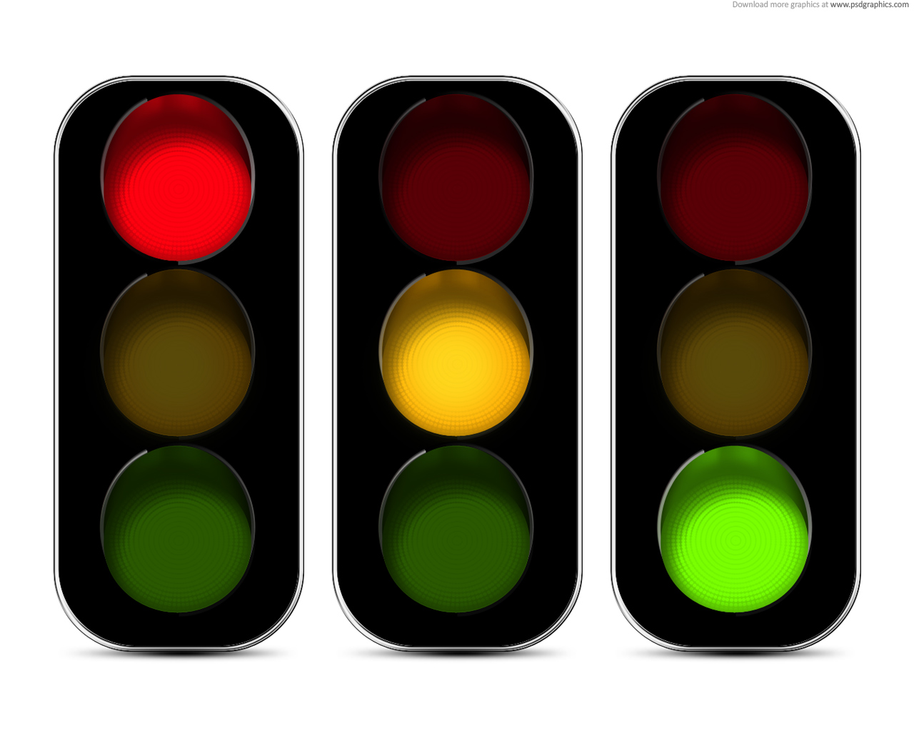 clip art red yellow green - photo #1