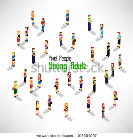 Group of People Icon Vector