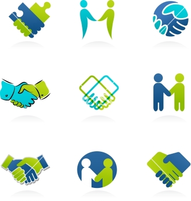 Handshake Icon Vector Free