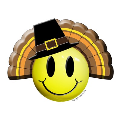 Happy Thanksgiving Smiley Faces
