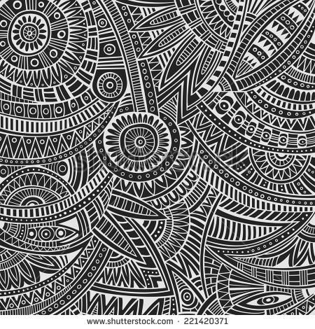 Hawaiian Tribal Patterns Vector