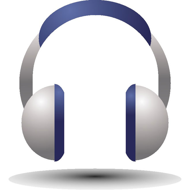 Headphones Icon Vector Free