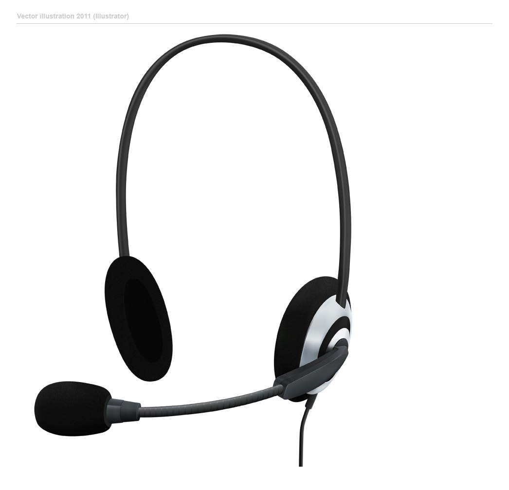 Headset Vector