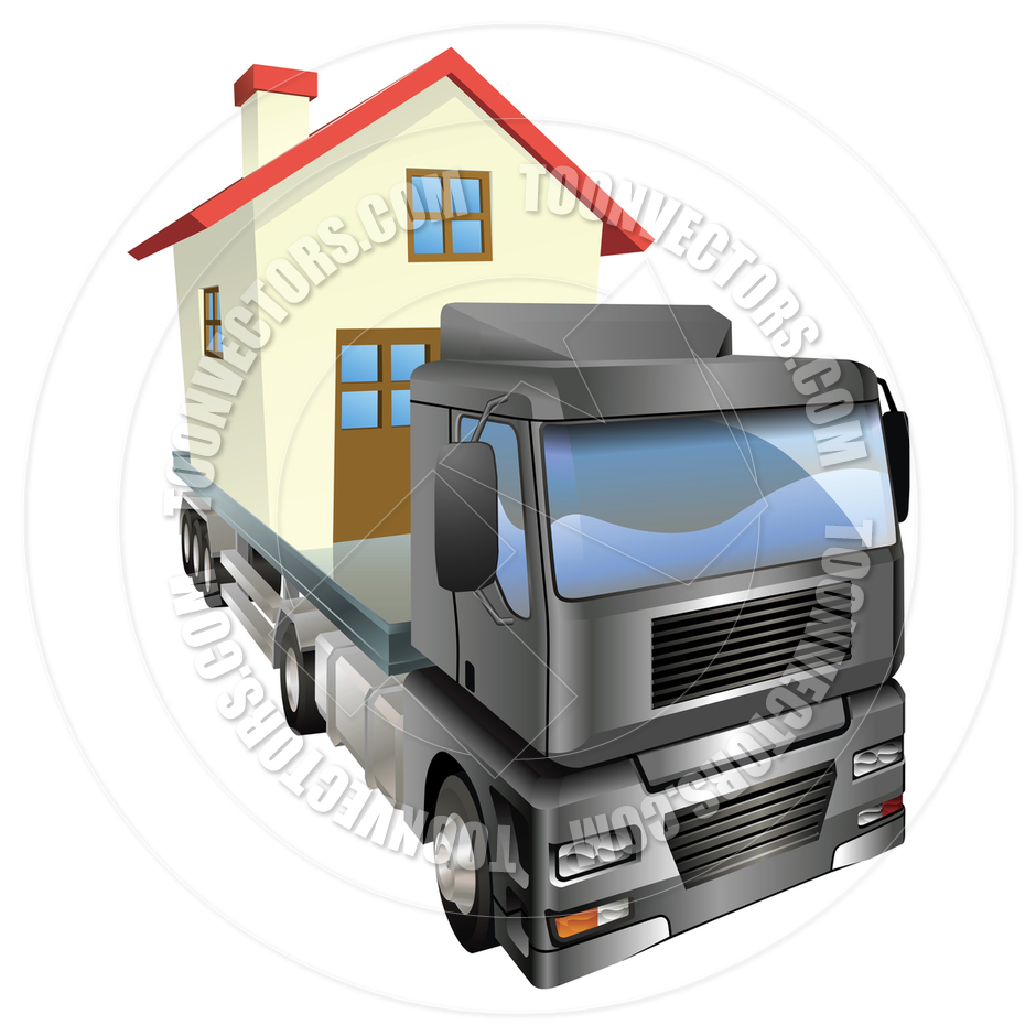 House Moving Truck Clip Art