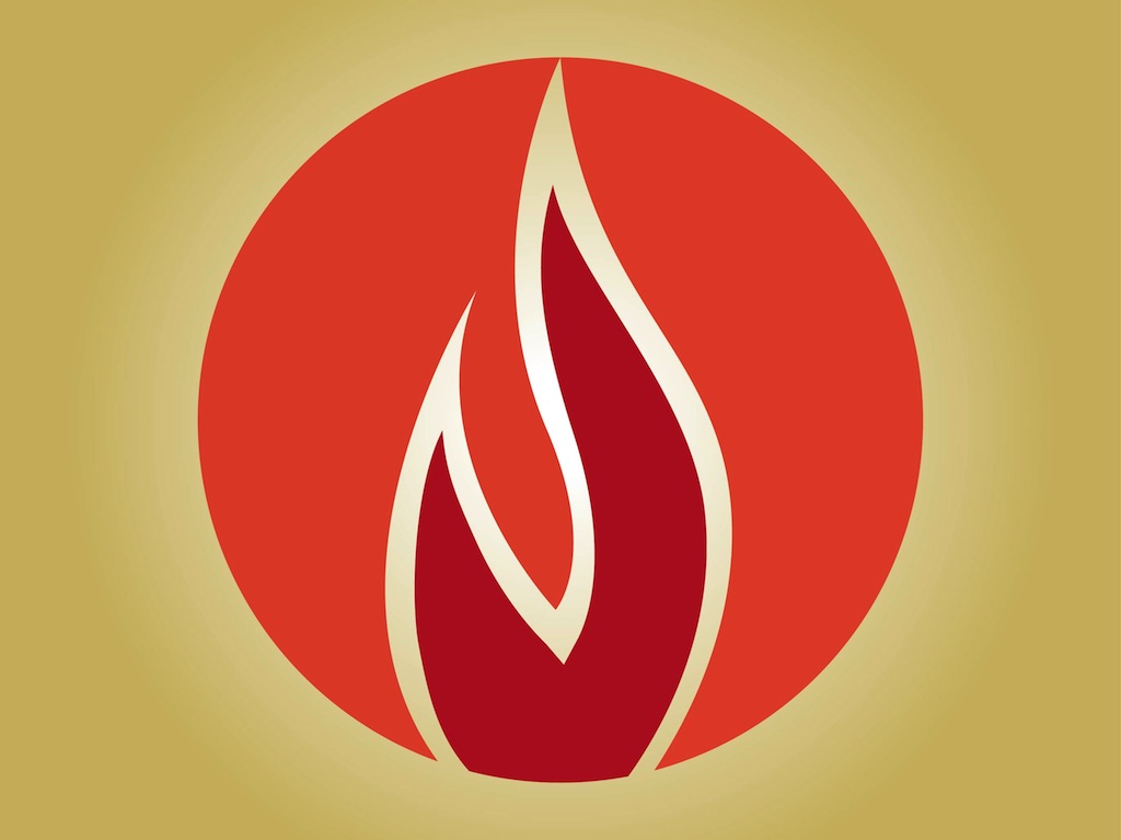 Icon Free Vector Flames