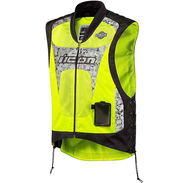 Icon Interceptor Reflective Vest Motorcycle