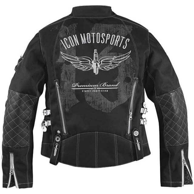 Icon Leather Motorcycle Jacket Women