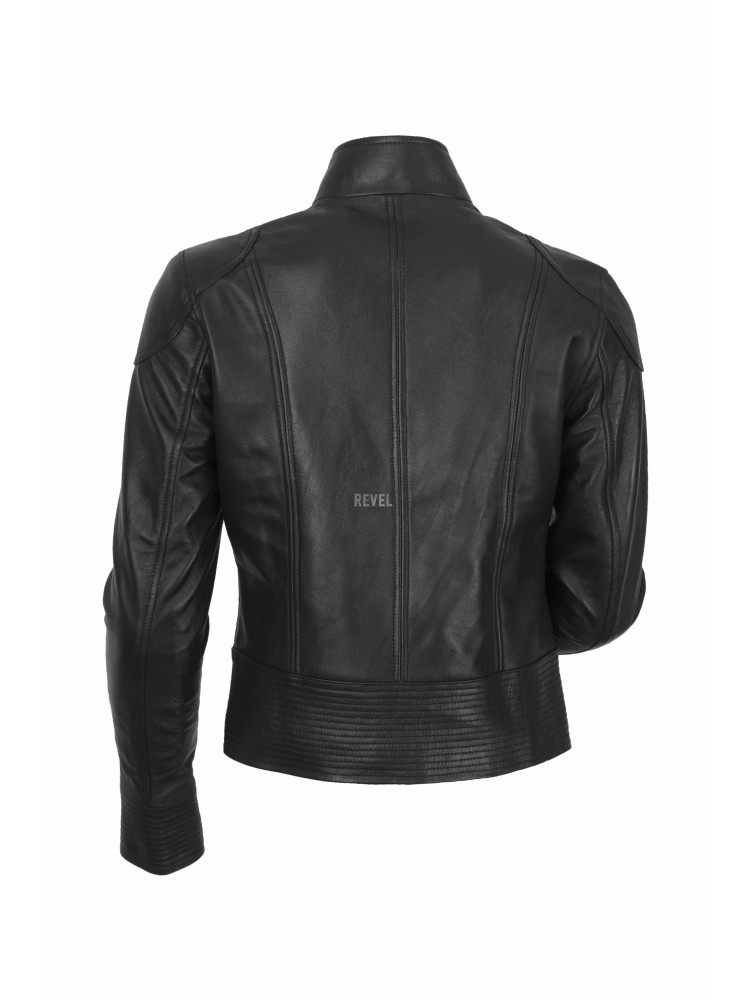 Icon Leather Motorcycle Jacket Women