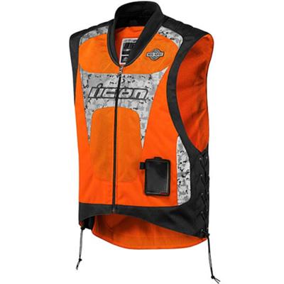 Icon Reflective Motorcycle Vest