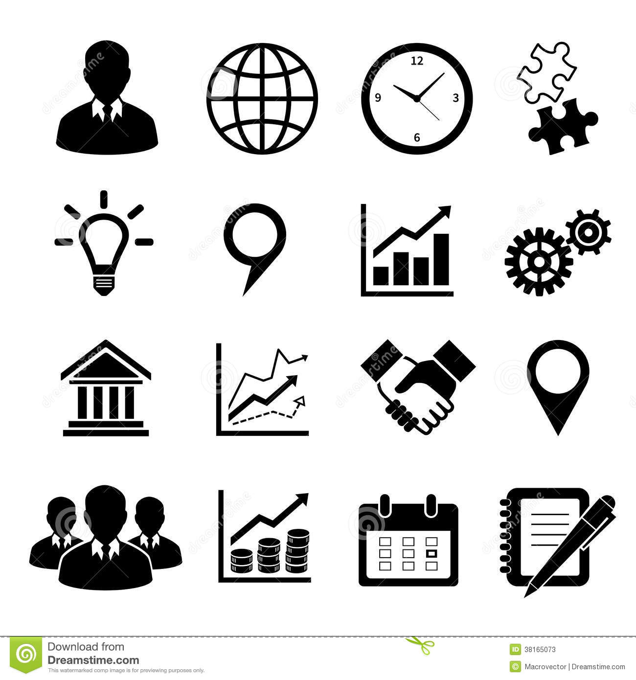 Infographic Business Icons Infographic Business Icons