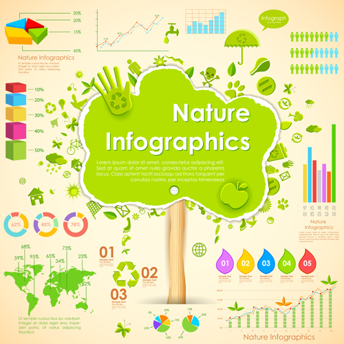 Infographic Clip Art Nature