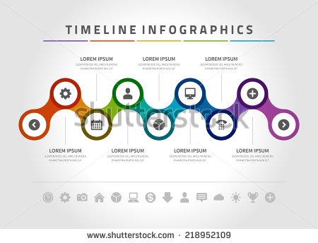 Infographic Flow Chart Icons