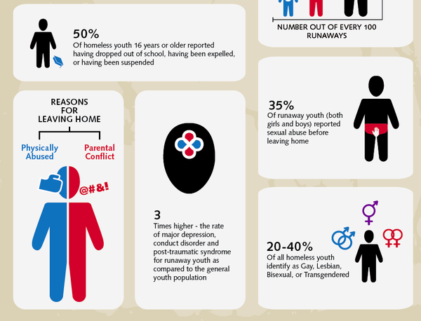 Infographic On Homeless Youth