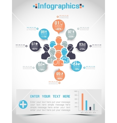 Infographic People Icons Business