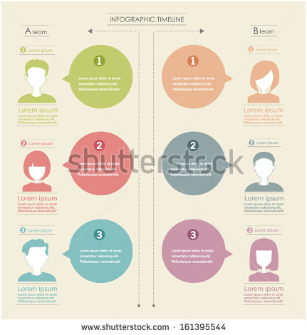 Infographic People Icons Business