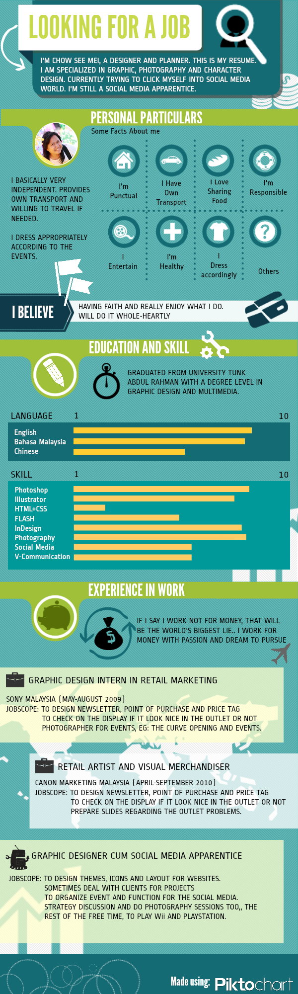 Infographic Resume Examples