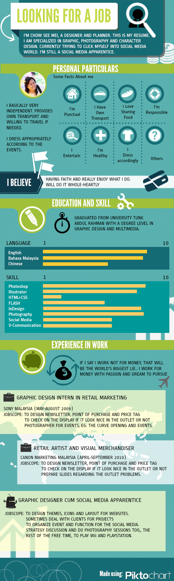Infographic Resume Examples Infographic Resume Examples