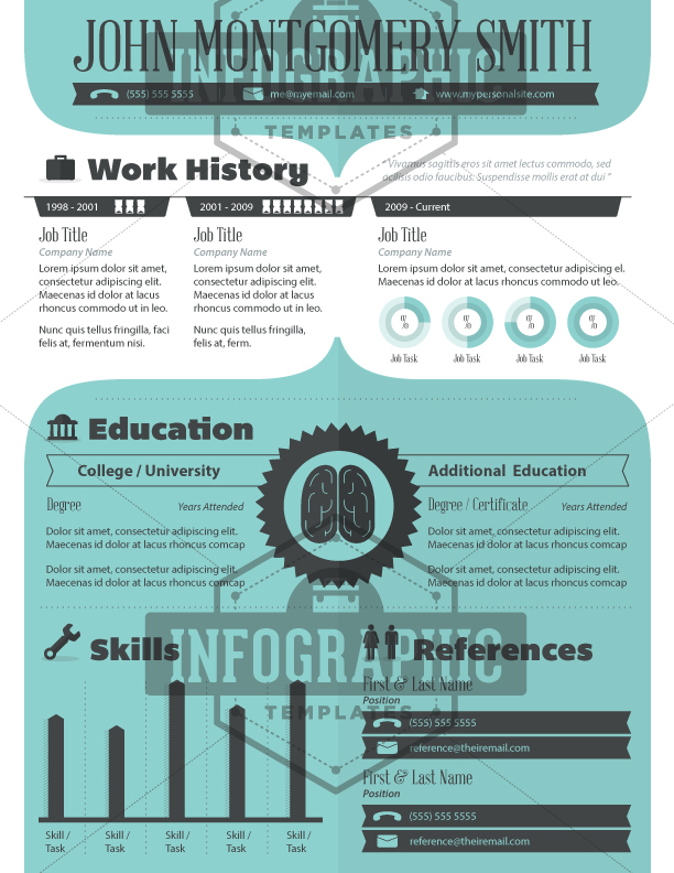 Infographic Resume Templates