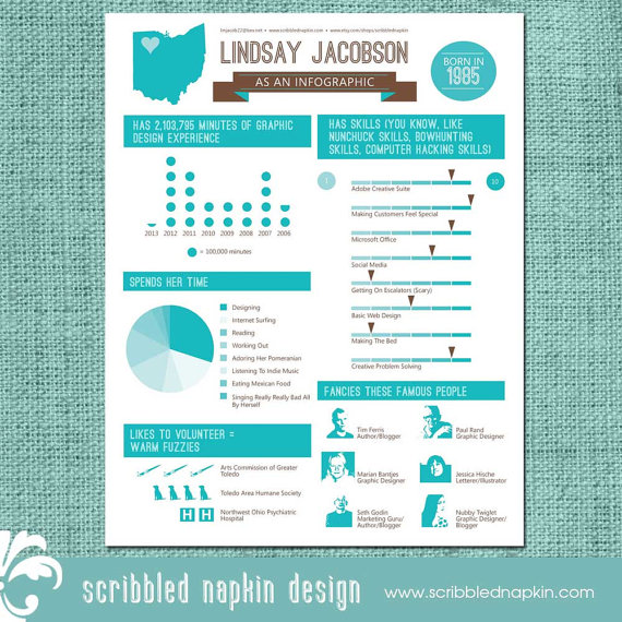 9 Photos of Graphic Design Resume Infographic