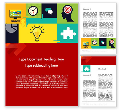 Infographic Template Microsoft Word