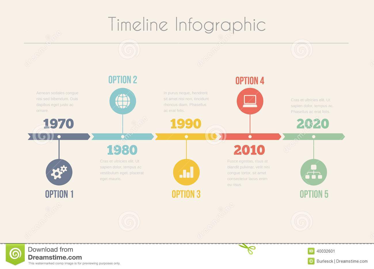 Infographic Timeline Template