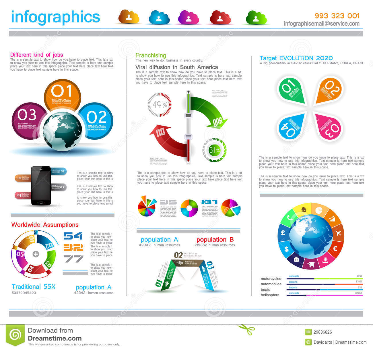 Infographics Design Template