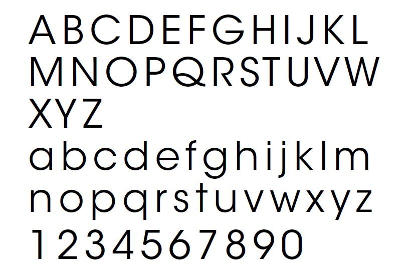 ITC Avant-Garde Gothic Font