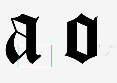 Letter O Font Design