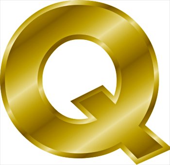 Letter Q Clip Art