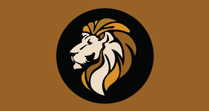 Lion Head Logo Template