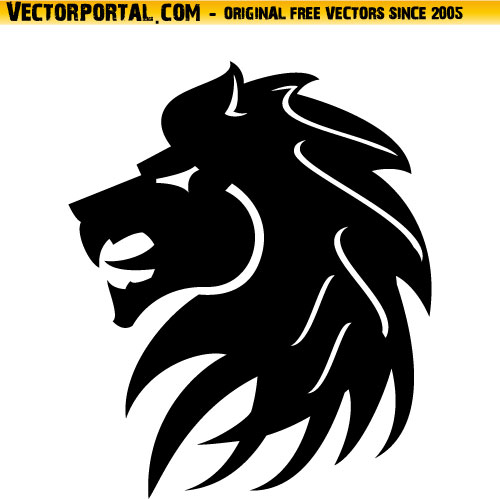 Lion Head Vector