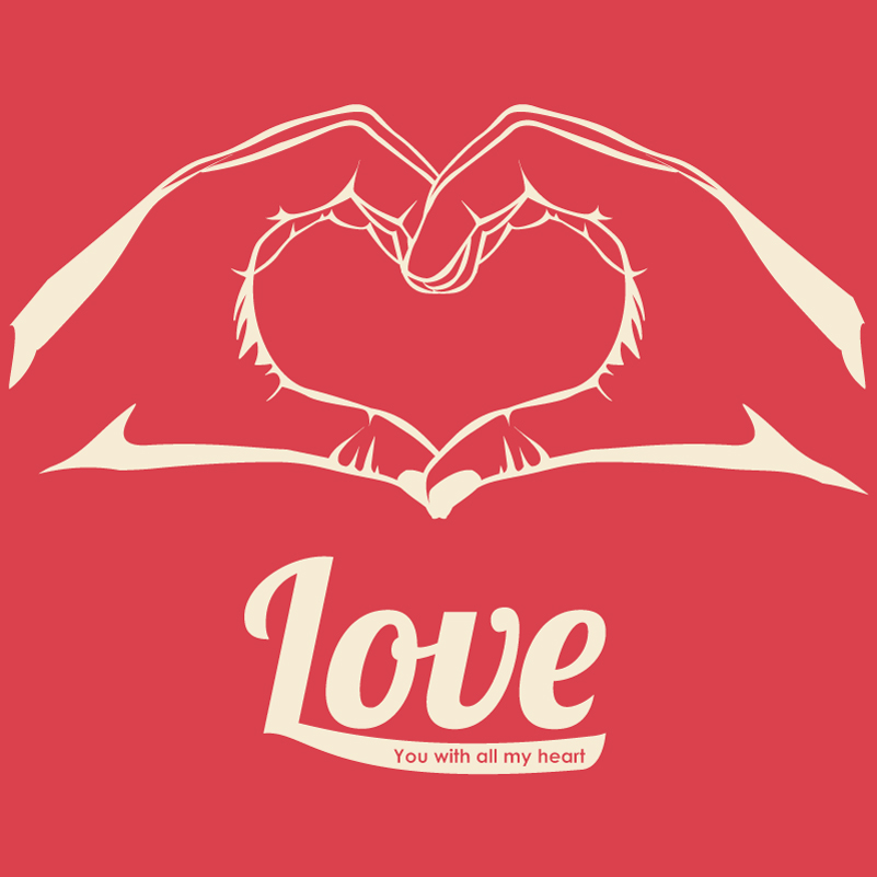 Love Heart Vector Free