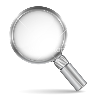 Magnifying Glass Icon Vector