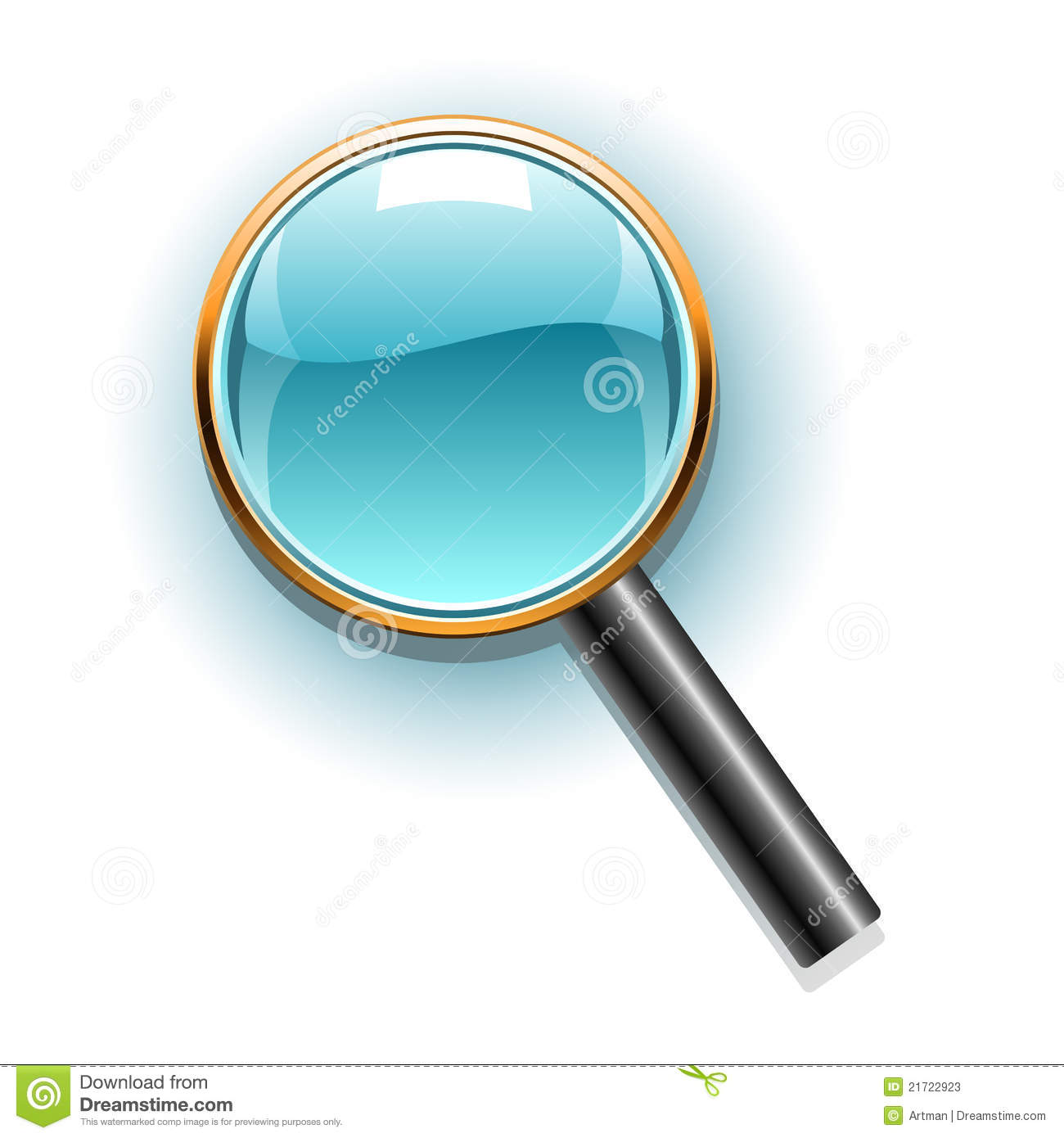 Magnifying Glass Icon Vector