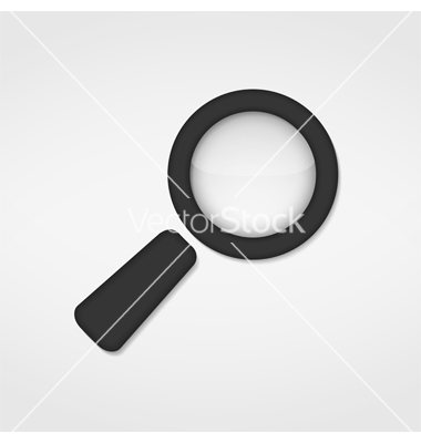 Magnifying Glass Icon Vector