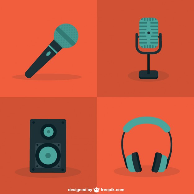 Microphone and Speaker Icon